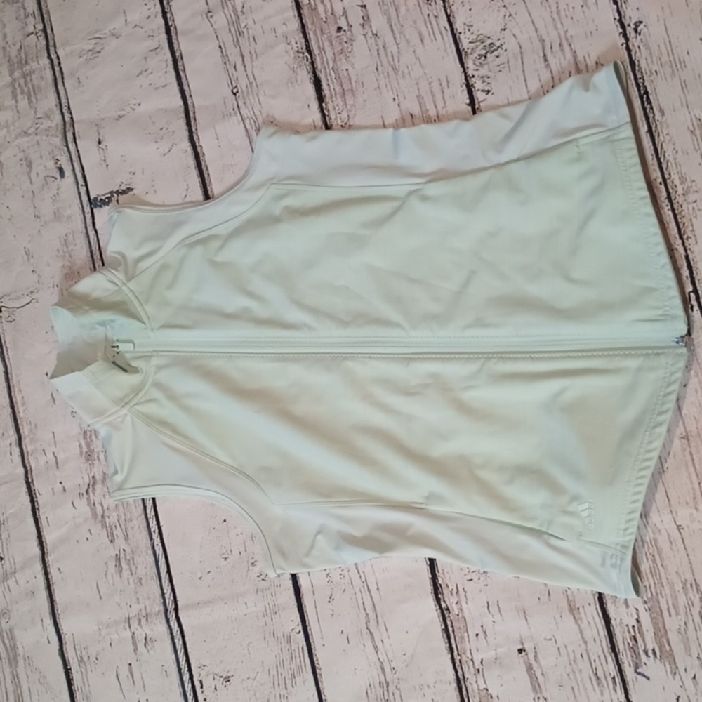 Adidas Women's Essentials Dash Mint Green Golf Vest S